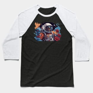 Zombie Astronaut Baseball T-Shirt